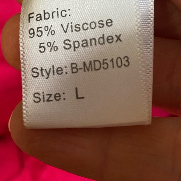 Elan Beach Tube dress Sz L - Picture 7 of 13